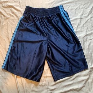 Boys Blue Athletic Shorts